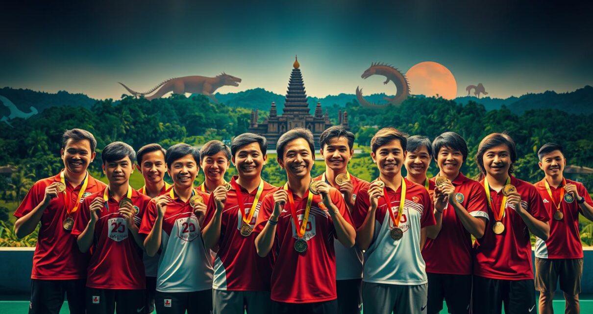 Indonesia Raih Emas di Cabang Bulu Tangkis