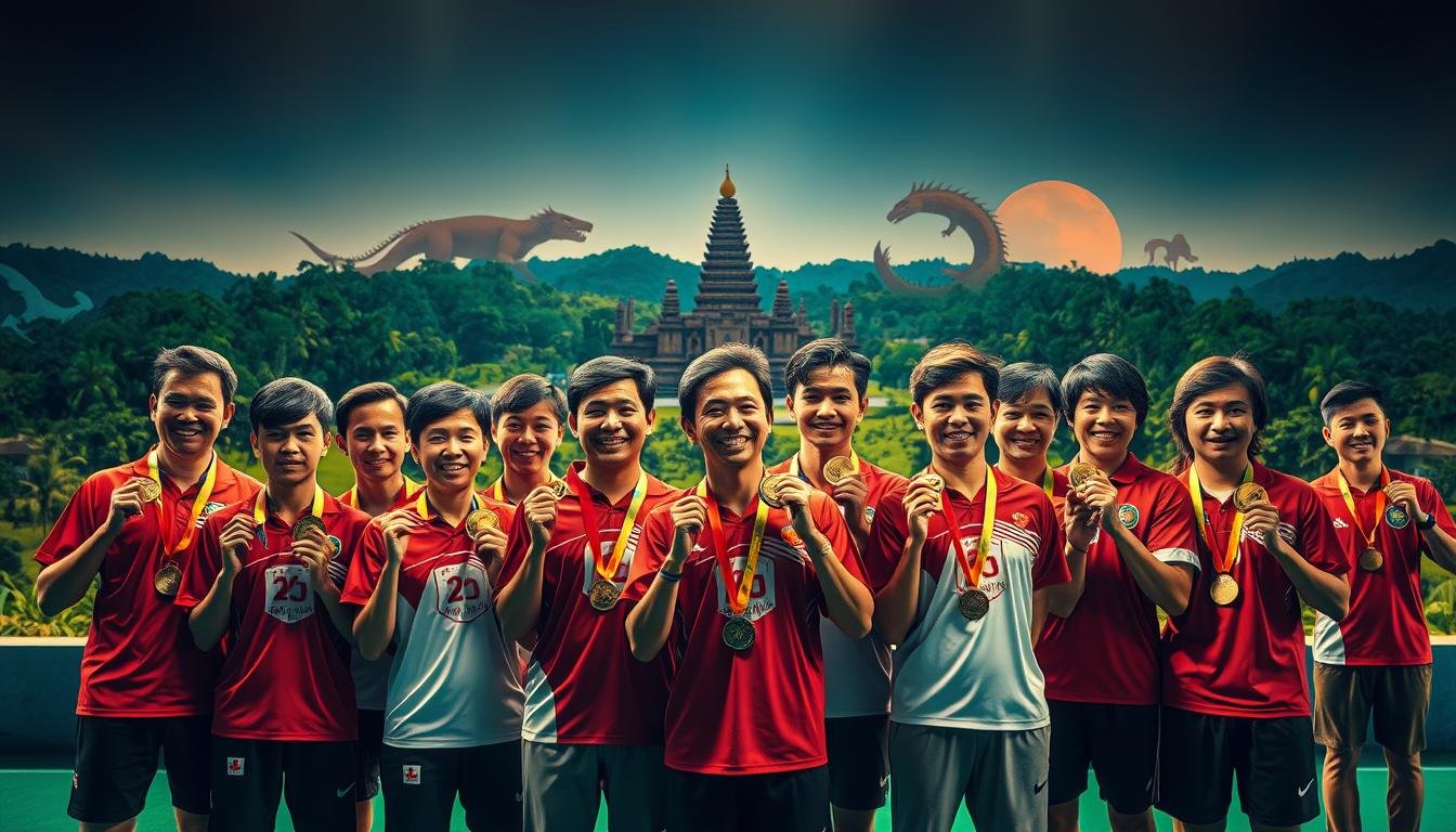 Indonesia Raih Emas di Cabang Bulu Tangkis