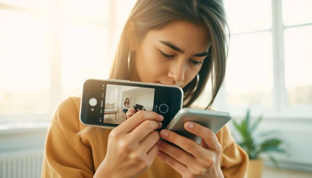 cara edit foto di TikTok