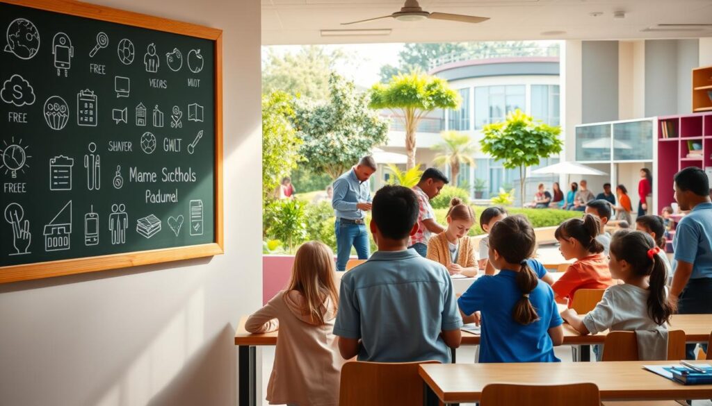 rencana pengembangan program sekolah gratis